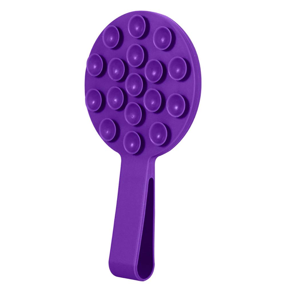 Multi Functional Magnetic Phone Holder with Silicone Suction Cup Portable Handheld Person Stand For Magsafe iPhone 16-12 Mount