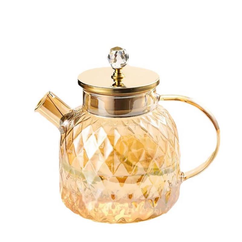 Heat-Resistant Glass Water Pitcher