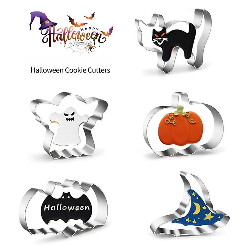 Stainless Steel Halloween Cookie Mold Baking Cookie Mold DIY Cookie Mold Cook Ie Cutter Baking Accessories Baking Tools
