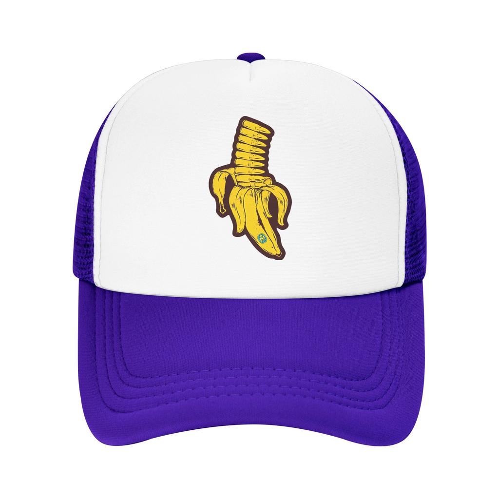 Summer Sun Hats Clip Mit Bananenkugeln Baseball Cap Sun Breathable Design Hip Hop Hats Women Unisex Vintage Kpop Rock Snapback Cap