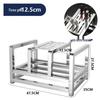 Huihuang Stainless Steel Chopping Board & Knife Storage Rack