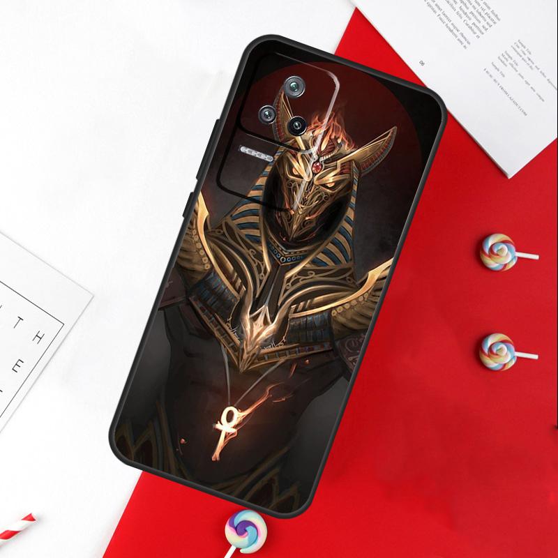 Египет Нефертити Анубис Анх Чехол Для Xiaomi 11T 12T 13T 14T Pro 13 14 15 Ultra POCO X7 Pro X3 X5 X6 F5 F6 M6 Pro Чехол