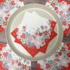 20pcs/Pac 33*33cm 2-Ply Disposable Party Napkin Floral Pattern