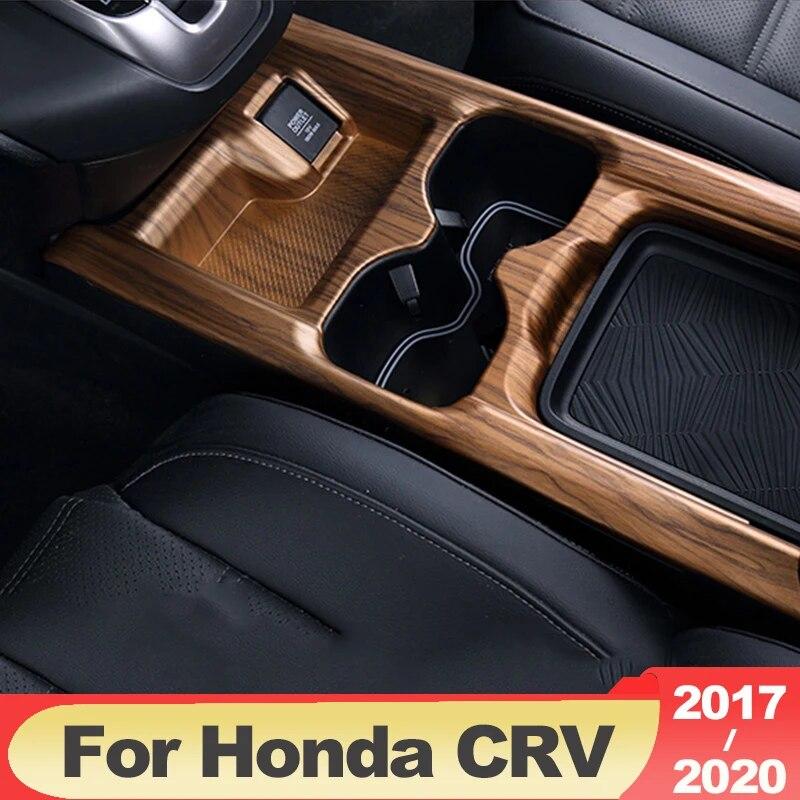 Внутренний держатель для воды с центральным управлением, декоративная рамка, панель, модифицированные аксессуары, автомобильные принадлежности для Honda CRV 2017-