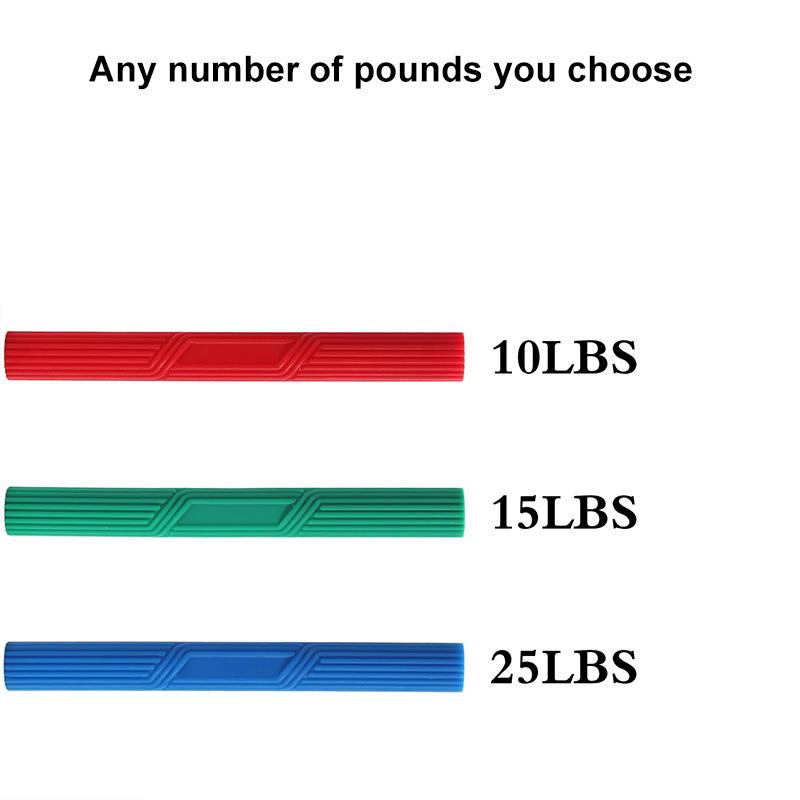 Бар сопротивления для физиотерапии, гибкий нескользящий скручивающийся брус для упражнений на руки, снимает боль при тендините, улучшает силу хвата
