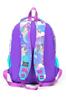 Коралловый детский школьный рюкзак с тремя отделениями, фиолетовый, розовый, единорог, русалка, 23657