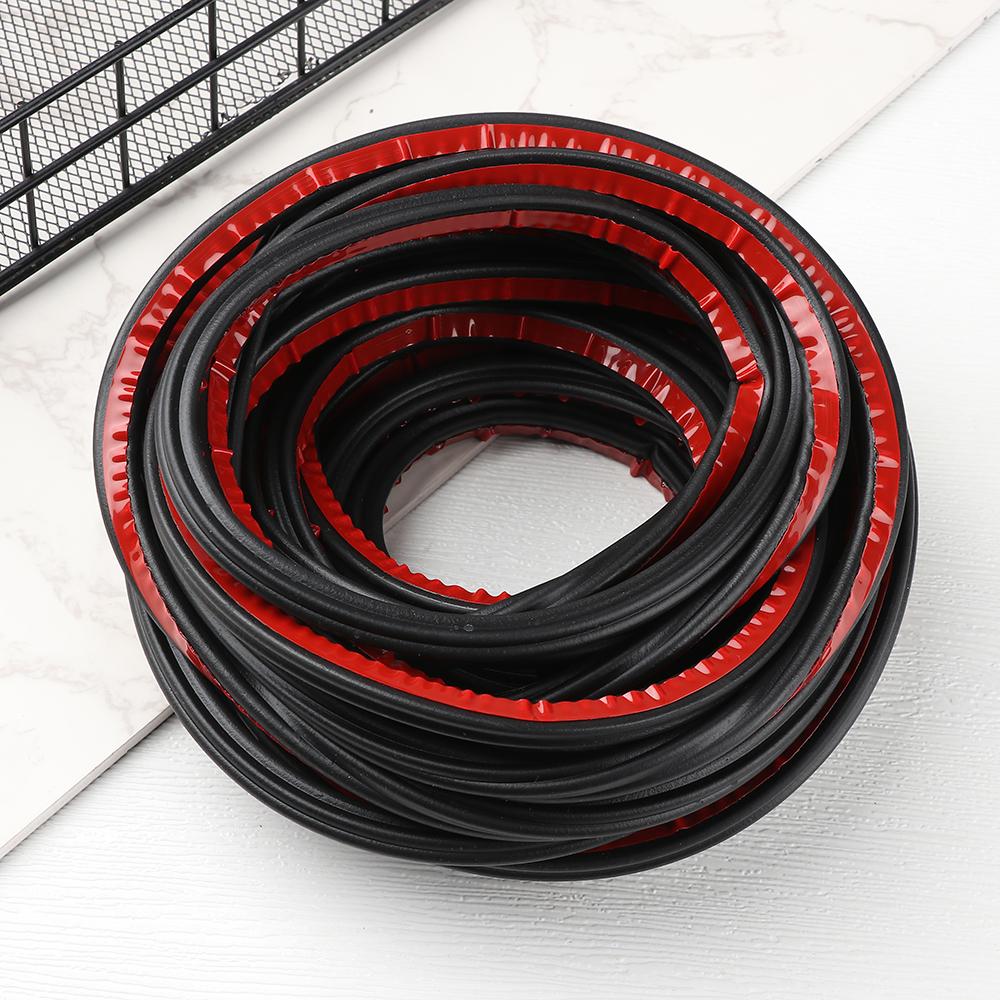 Double Layer Protector Windshield Weatherstrip Car Door Seal Strip Trunk Sealer Noise Insulation
