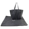 Excellent CELINE Tote Bag Kava Phantom Small With logo black Soft grain calf Women 18902 Used