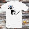 Banky Inspired Rats with 3D Glasses T Shirt B1236