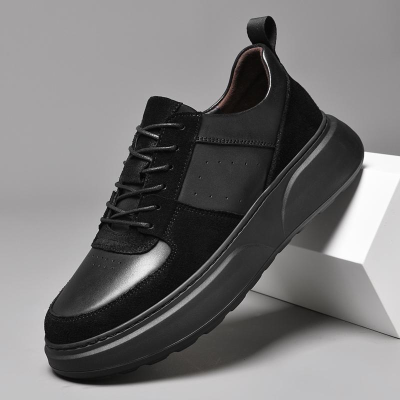 Роскошные брендовые мужские повседневные туфли из натуральной кожи, удобные кроссовки для отдыха на открытом воздухе, новый дизайн, мужская официальная обувь для вечеринок, туфли на толстой подошве