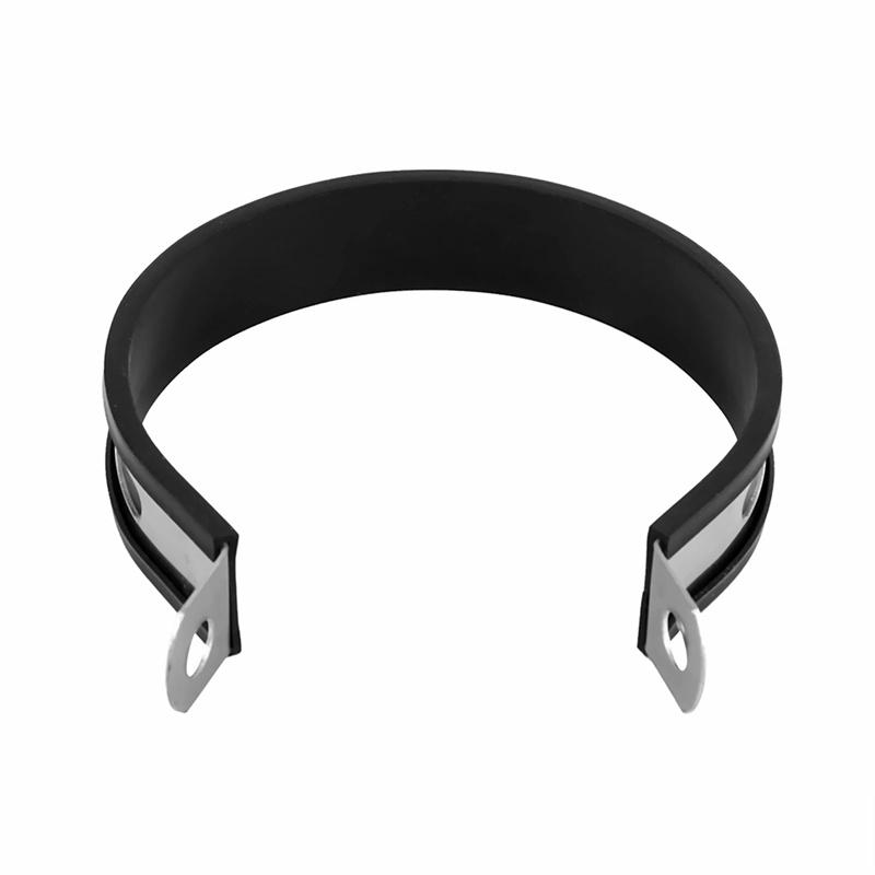 Motorcycle Exhaust Muffler Clamp Exhaust Pip Supporting Bracket Fixed Ring Hanger Band Fixture 60/88mm Support Bracket