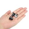 uxcell Potentiometer Control Knob, ABS Guitar Knob for Electric Guitar, Power Amplifier, Stereo, Bass, 6mm D-Type Shaft, 270 Degree, Black, Pack of 5
