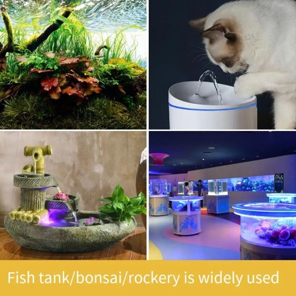 1 шт. Насос-диспенсер для воды для питомцев на 3 присосках, 5 В USB, насос для фильтрации воды, защита от сухого хода