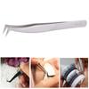 New Fashion Professional Beauty 3D 6D Volume Curved Stainless Steel False Eyelash Tweezer