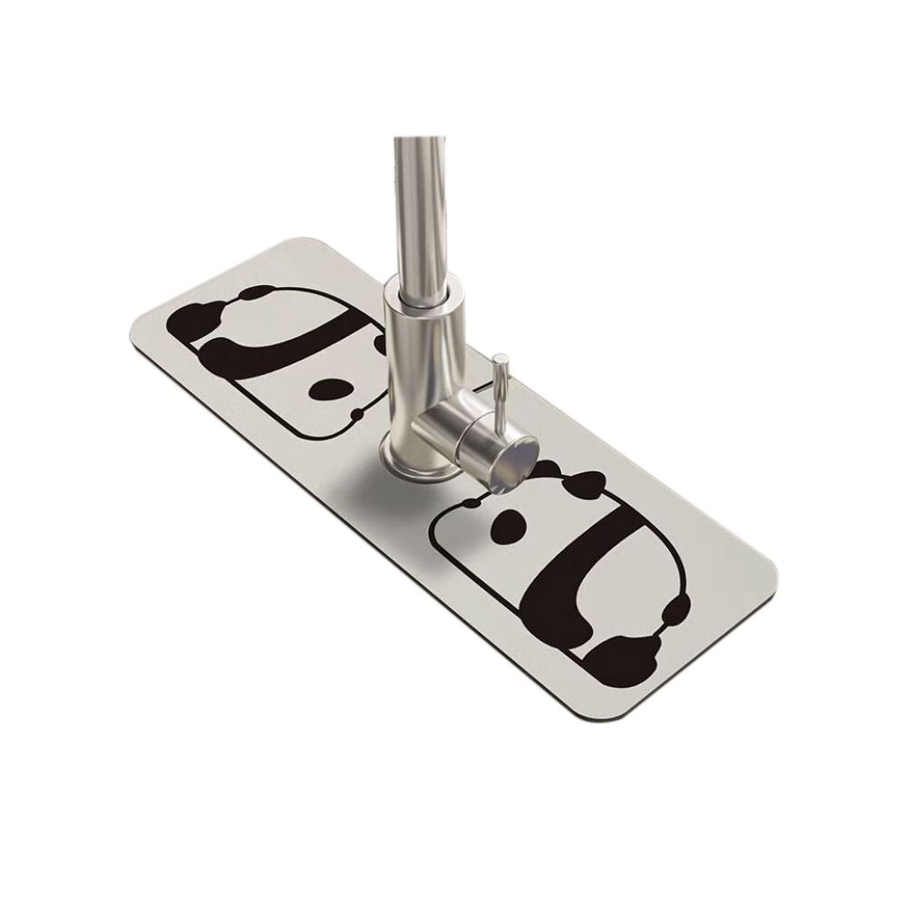 Non Slip Countertop Protection Mat Sink Splash Guard Faucet Mat Absorbent Pad Faucet Drain Pad