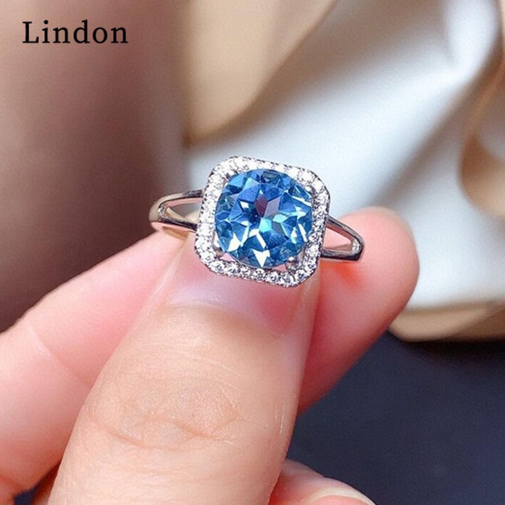 Lindon Женщины Медный Сплав 5А Циркон Кольца Ожерелье Подвеска Набор Свадебный Подарок