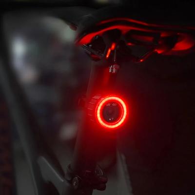 Велосипедный задний фонарь USB-зарядка Высокая видимость Многофункциональный Мигающий С датчиком тормоза Задний фонарь МТБ Дорожный велосипед Фонари