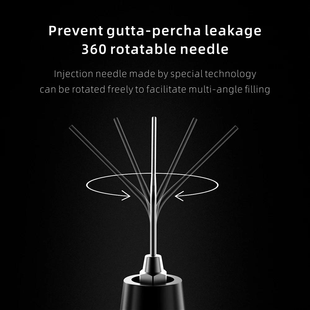 WOODPECKER Стоматологическая Fi-P Fi-G Система обтурации гуттаперчей 15с Плавление Размягчение Диффузия Резка Конденсация Беспроводное управление