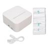 Portable Printer 203 Dpi BT Rechargeable Pocket Thermal Printer with 5 Rolls Paper for Lists Notes