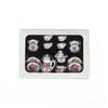 1Set 1:12 Dollhouse Miniature Porcelain Ceramic Tea Cup Set Tableware Kitchen Dollhouse Teapot Diy Toys