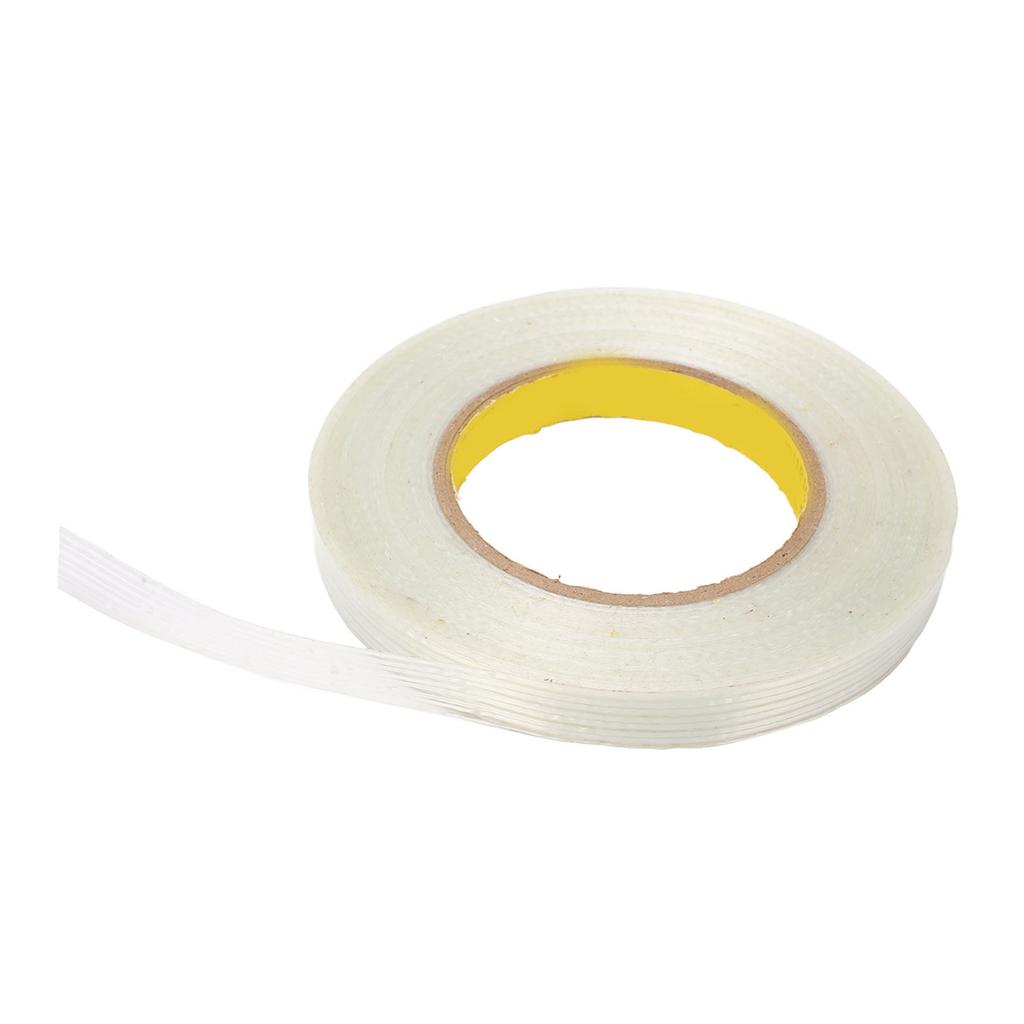 5Pcs Filament Strapping Tape Transparent Fiberglass Strong Tensile for Packing Sealing