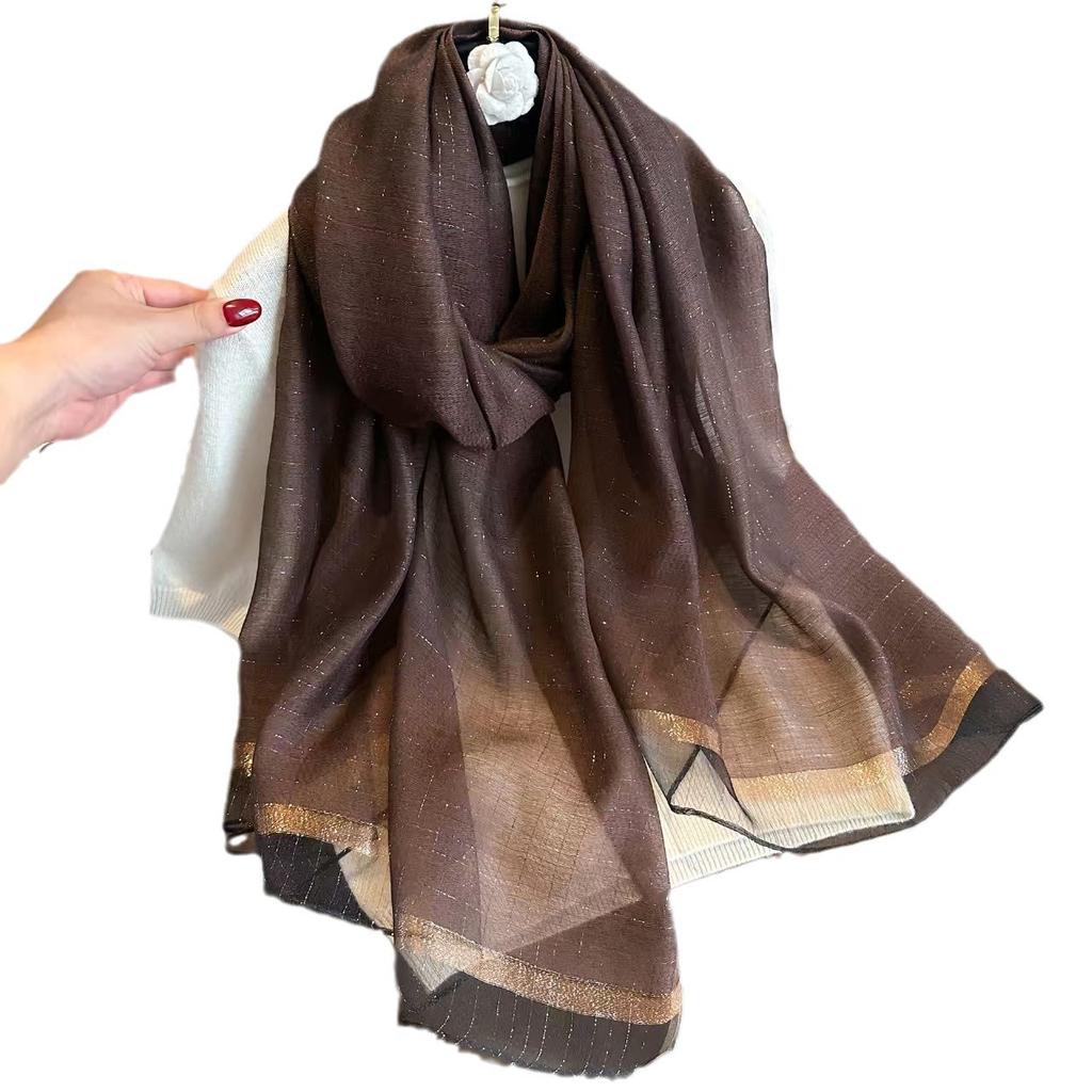 Мода натуральный шелк шерсть шарф женский шейные платки накидки женские платки шарфы пашмина женский хиджаб бандана буфанда сплошной пончо