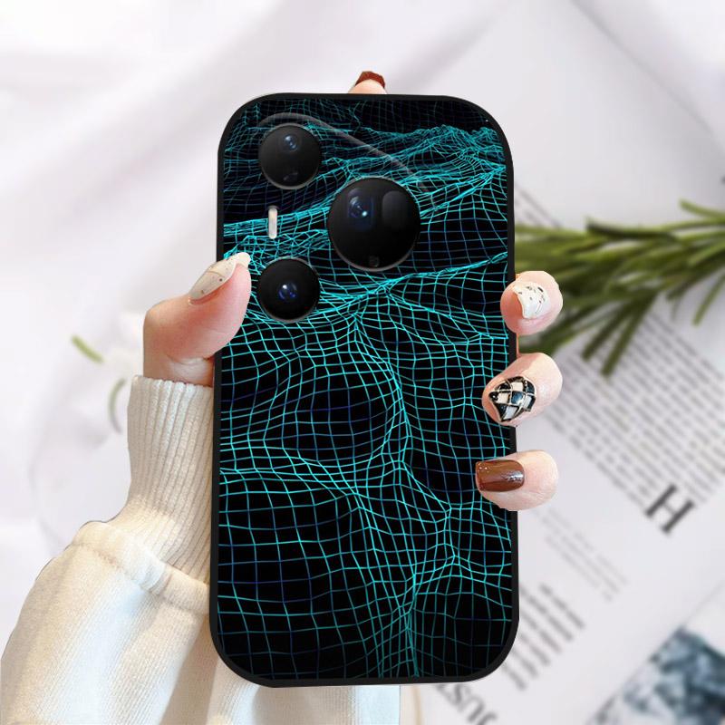 Чехол для телефона Huawei Pura 80 Ultra Красивая Стильная Картина Мягкий ТПУ Силикон Ударопрочный Чехол для Huawei Pura80Ultra Fundas