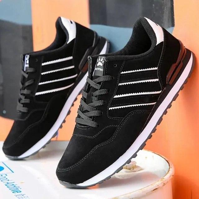 Мужские кроссовки высокого качества, повседневная обувь, осенняя дышащая мужская обувь, теннисная мужская обувь на плоской подошве