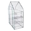 Теплица пластиковая складная прозрачная крышка цветок бонсай растение защитная палатка для выращивания