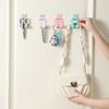 Cute Rabbit Plug Key Hook Kitchen Wall Hole Free Hook Soggiorno Phone Charging Rack Gancio Decorativo Multifunzionale