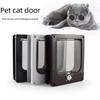 Cat Door with Rotary Switch: Control Entry & Exit for Pet Kennels