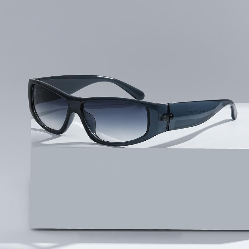 STORY Fashion Narrow Frame Y2K Sunglasses Women Men Trendy Oval Sports Cycling Sun Glasses UV Rectangle Cyberpunk Shades S17010H