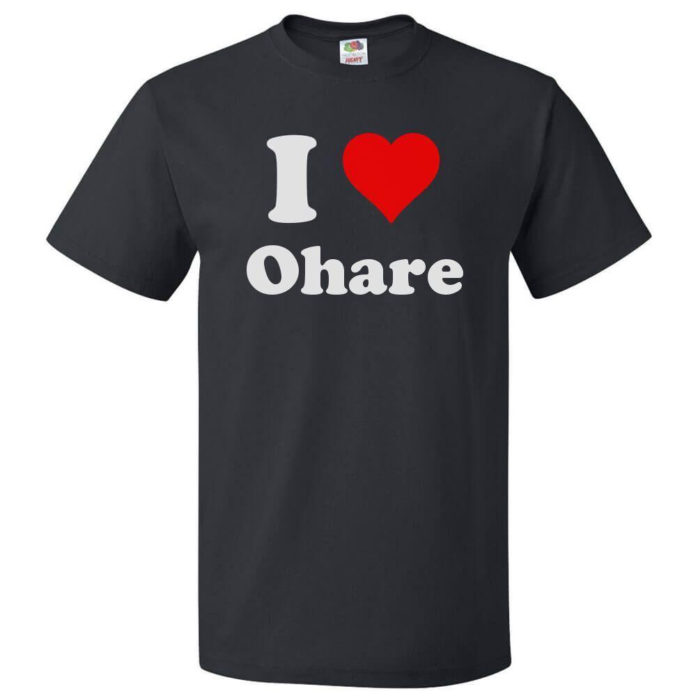 I Love Ohare T shirt I Heart Ohare