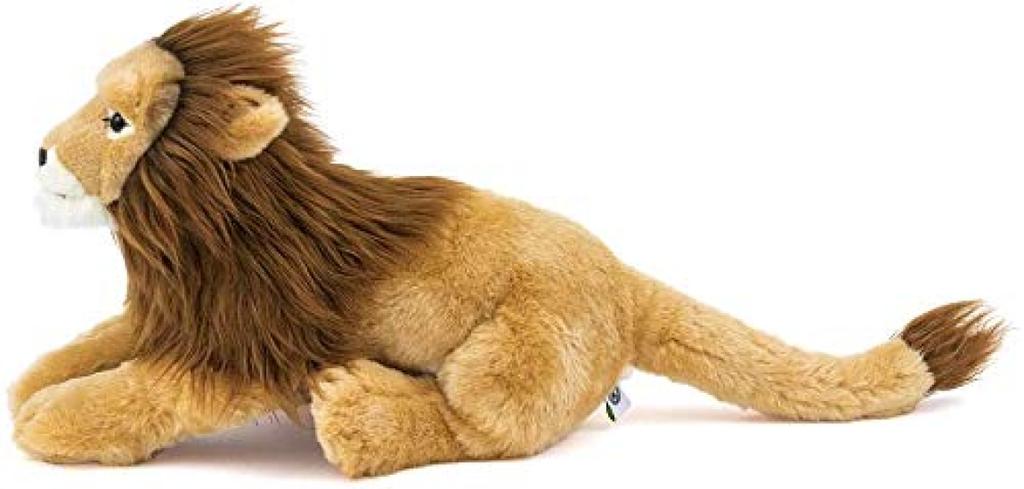 COLORATA Лев плюшевая игрушка животное реалистичное животное игрушка кукла подарок подарок на день рождения чтение 2 Рождество рождественский подарок (Мужской родитель/Настоящая семья/Нежный