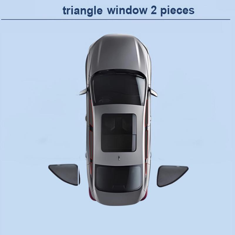 Car Sun Shades For Kia EV6 CV 2022 2023 2024 2025 Sunshades Magnetic Heat insulation Visor Mesh Window Curtains Auto Accessories
