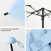 Мини-пять складных 6-костных зонтов, устойчивых к дождю и ветру, защита от ультрафиолета, портативный модный мужской и женский зонтик