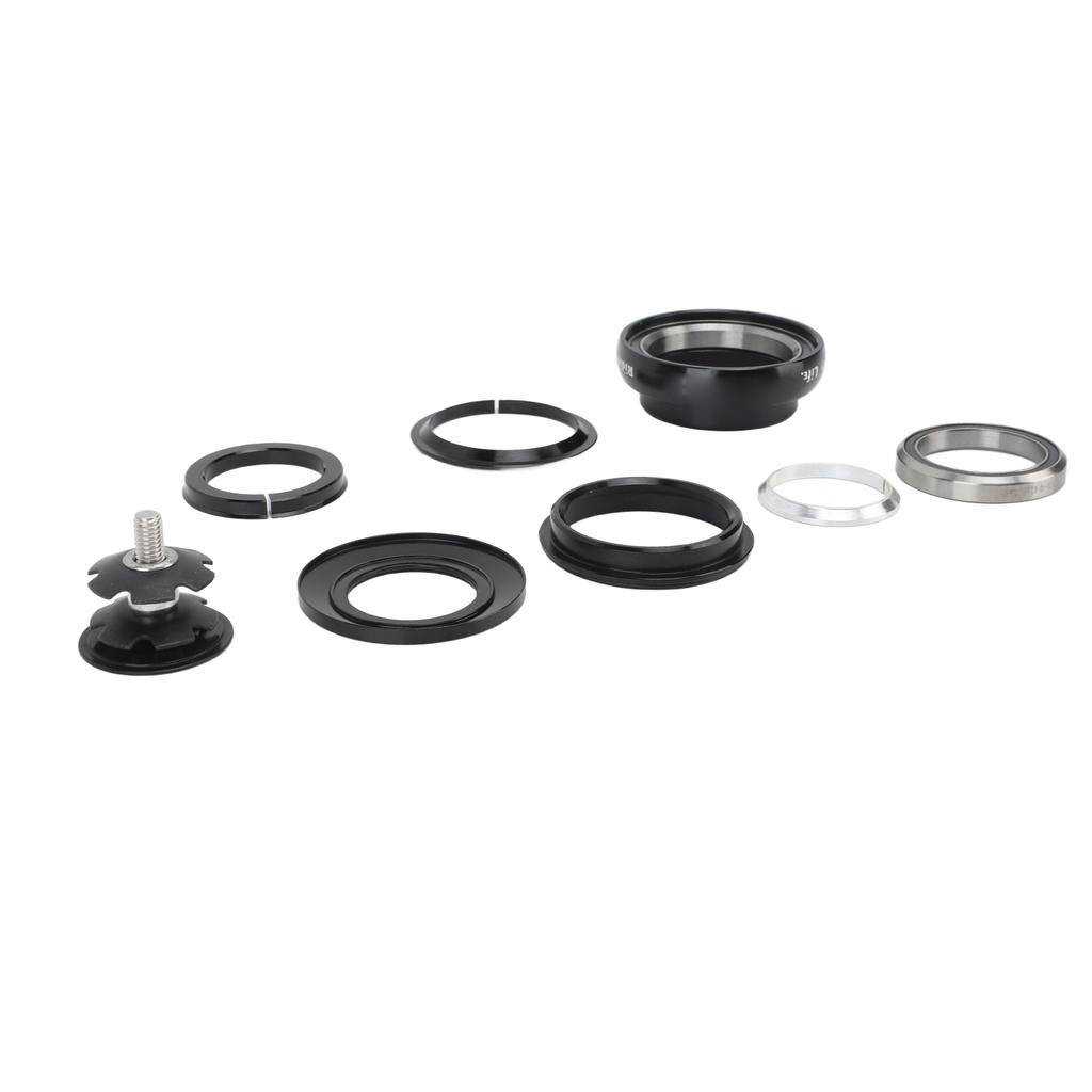 Bicycle Headset Aluminum Mountain Bike Front Fork Headset for 44mm Straight Headtube with 28.6mm Straight Fork Or 1.5inch Taper Fork