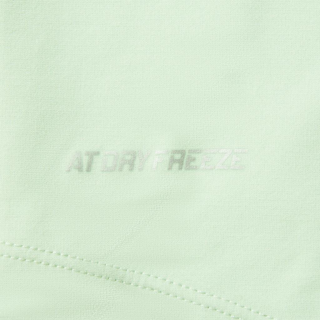 Li-Ning Comfortable Versatile Simple Solid Color Round Neck Short Sleeve T-Shirt Women Tops Sheep-Fat-Green ATSV044-4