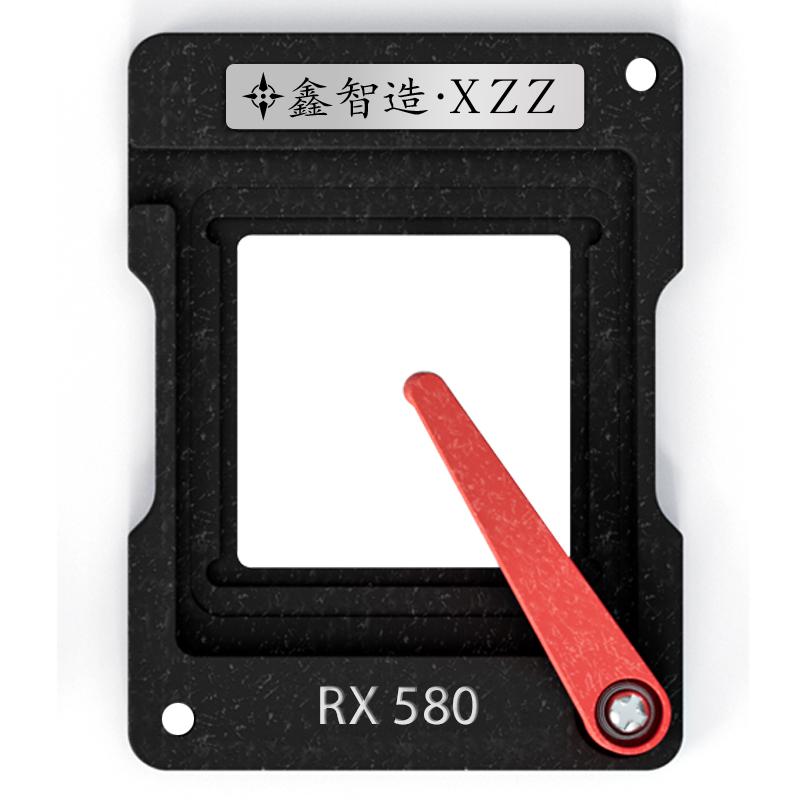 1 шт. XZZ трафарет для паяльных шариков/паяльной пасты для GTX1650 RX580 RTX4070 RTX3050 RX5700XT GTX1080TI SR2WB Прямой нагрев BGA шаблон