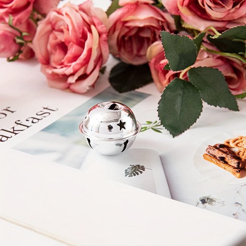 10 шт. Рождественские колокольчики с пятью звездами, поделки, колокольчики для дома, праздничное украшение, рождественские украшения, свадебные украшения, подарочные украшения, поделки, изготовление поделок