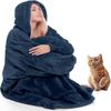 Sweatshirt, Oversized Wearable Blanket, Women's Blanket Jumper, Giant Hoodie, Super Soft and Warm Flannel Blanket
