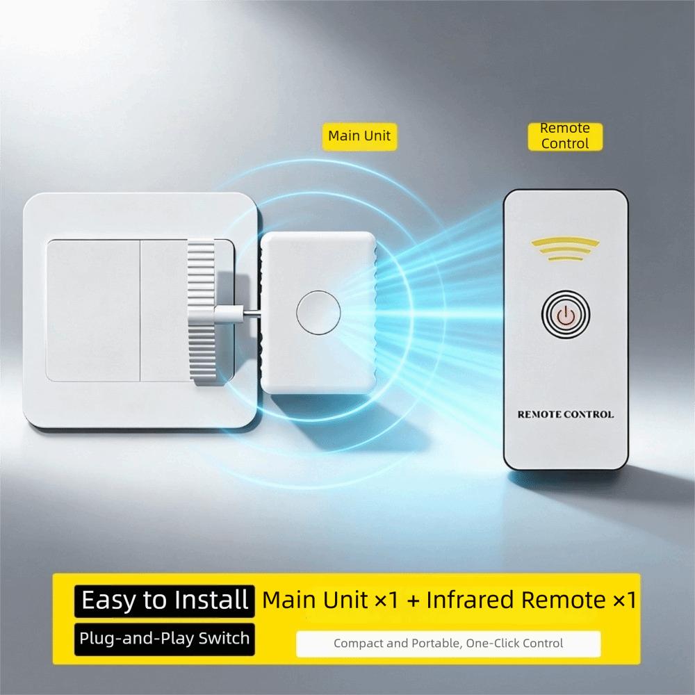 No Wiring Needed Intelligent Remote Control Switch Automatic Button Pusher Lights Control