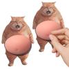Animal Belly Sticker 3D Silicone Squeeze Animal Belly Decal Diary Stickers For Home Car Office Phone Case Notebook Scrapbook