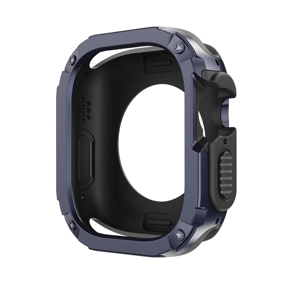 TPU + PC Armor Case for Apple Watch Cover 40 41 44 45 49 42 46mm No Screen Protector for iWatch 11 10 9 8 7 6 5 4 SE Ultra 3 2