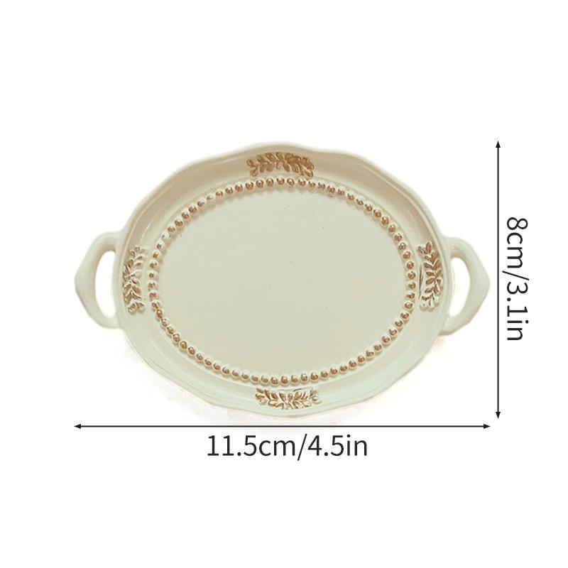 Блюдо для украшений в скандинавском стиле, настольное украшение, подставка для хранения украшений, домашний декор, серьги, кольца, тарелки, реквизит для фотосъемки, держатель для косметики