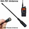 Оригинальная двухдиапазонная антенна Sma-female Na-701 UHF VHF для двусторонней радиосвязи UV-5r Uv-82 Bf888s аксессуары для рации Na701
