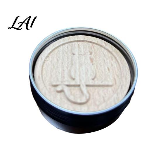 Handcrafted Wood Car Diffuser Wooden Essential with Box Aroma Oil Diffuser Engraved Flower Cat Paw Natural Aromatherapy Patterns