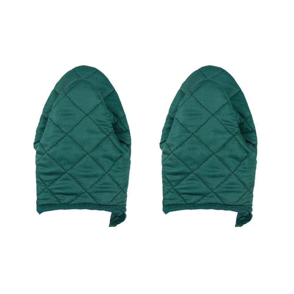 2PCS Hanging Microwave Gloves Non-Slip Grilling Mitts Multifunctional Antiscald Oven Mitts  BBQ