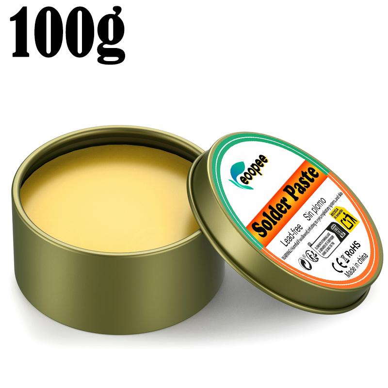 Паяльная паста Канифольный флюс 10г/30г/100г Бессвинцовый сварочный флюс Паяльная паста для ремонта железа Припой Паяльное масло Паяльный флюс Масса Расход воздуха 3