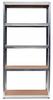 Galvanized Metal Warehouse Racking High 5 Shelves 210x90x40 cm